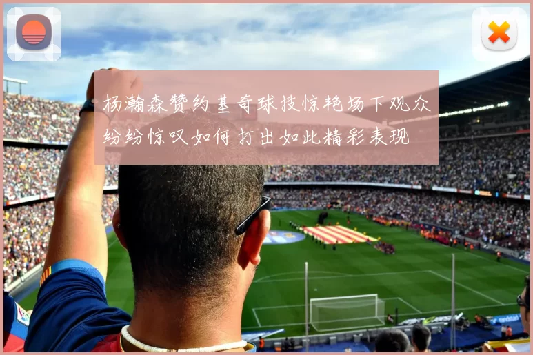 杨瀚森赞约基奇球技惊艳场下观众纷纷惊叹如何打出如此精彩表现
